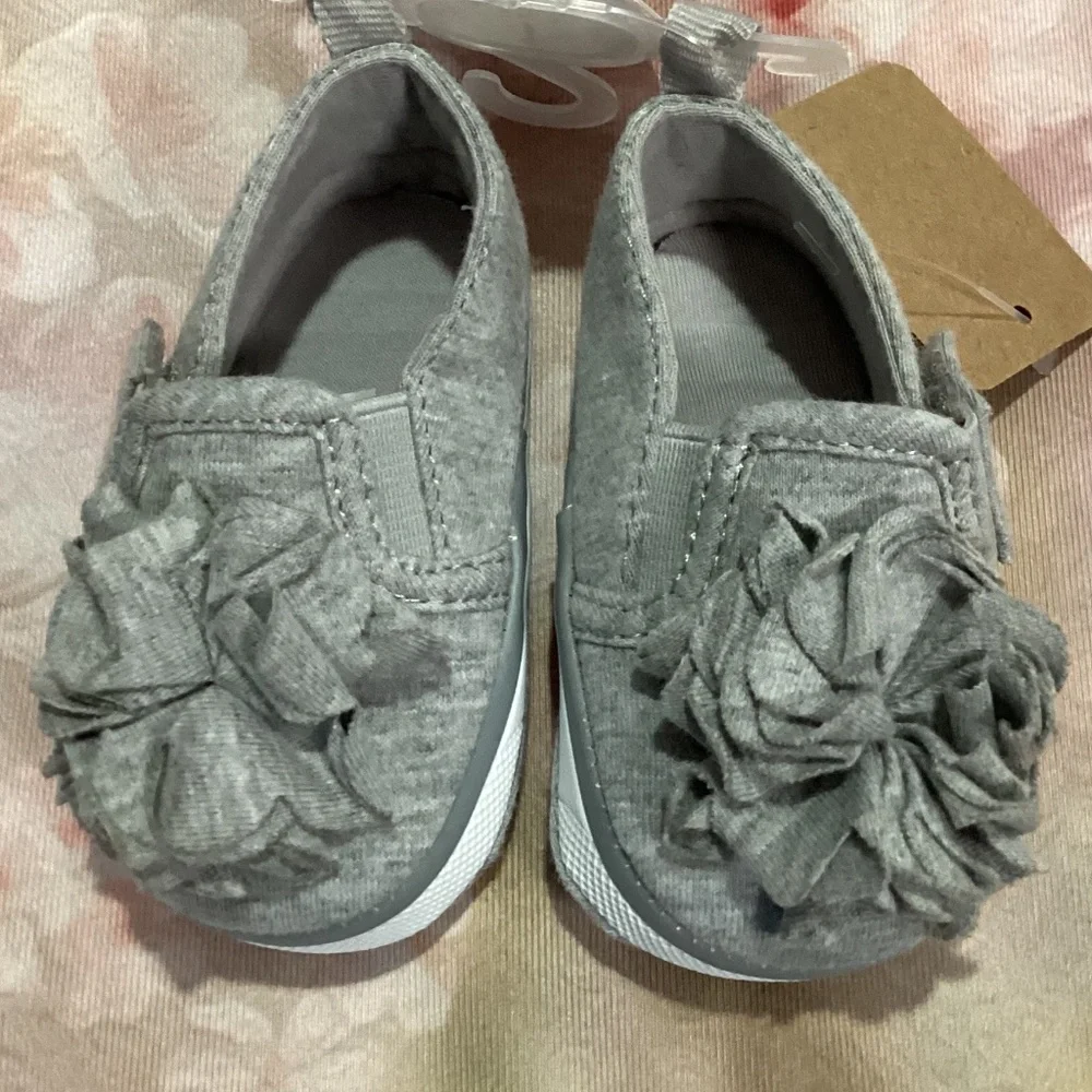 3pk Baby Girl Crib Shoes NWT 2-3 mos.